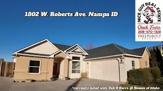 Nice Guy Real Estate (Chuck Foster) - Video tour of 1802 W. Roberts Ave. Nampa, ID (12/30/25)