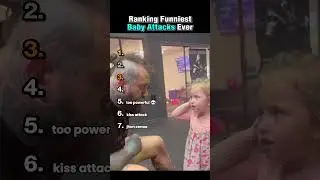 Ranking Funniest Baby Attacks Ever 🤣👊