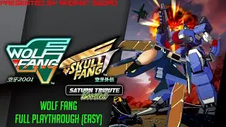 Wolf Fang / Skull Fang Saturn Tribute Boosted / WF / Full Playthrough (Easy/Ending D/1CC) (CC)