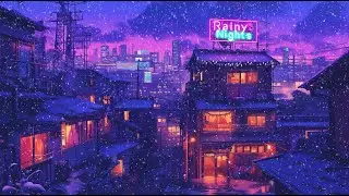 Soft winter night lofi ❄️🕯️ created to stay quiet while you focus for hours