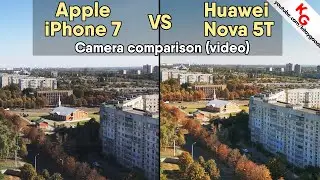 📱Сравнение камер iPhone 7 vs Huawei Nova 5T