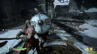 God of War - Thamur Corpse Traveler Champion Fight - GMGOW - No Damage