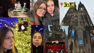 Christmas vlog | Кёльнский собор, рождественская ярмарка и спаленные волосы ￼Кристины