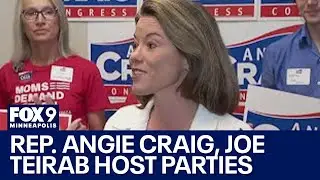 Rep. Craig. Joe Teirab host political parties ahead of Congressional vote totals