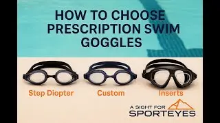 How do prescription swim goggles work?