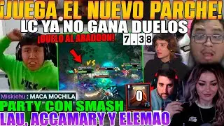 JUEGA NUEVO PARCHE 7.38! MACARIUS NO GANA NI 1 DUELO, PARTY CON SMASH, LAU, ACAMARY Y ELEMAO DOTA 2