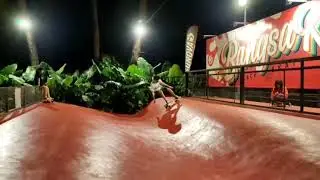 Smoothstar 77 test at garang surfskate park bangsak beach