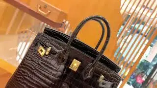 Hermes Crocodile Birkin Bags
