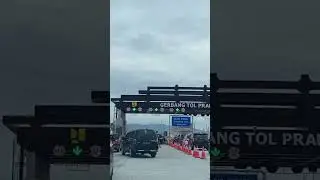 Exit Tol Pertama di Jogja #prambanan #tolsolojogja