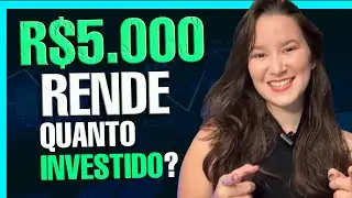 QUANTO RENDE R$5.000 INVESTIDOS? TESOURO SELIC, HGLG11,BCFF1,BBSA3,PETR4,TAEE11