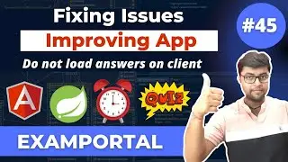 Solving Issues & Improving Examportal  | Examportal  #45