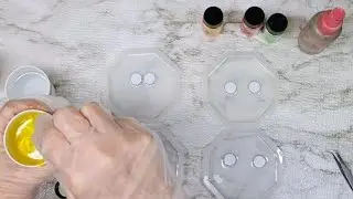 Make A Set of 4 Fun Resin *Googly* Eyed Coasters and Holder!