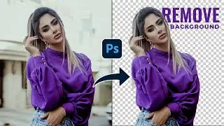 How to remove a Background in Photoshop || Cut out Background - Photoshop Tutorial @pixelayout