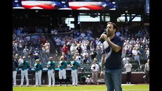 Jacob Bichachi sings the American National Anthem - Seattle Mariners