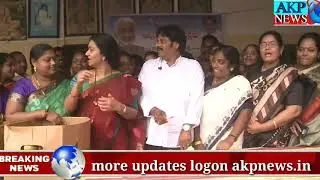 Visakhapatnam YSRCP Women Wing leaders celebrates party MP Vijaysai Reddybirthday