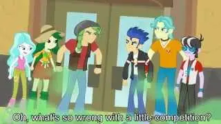 Battle [With Lyrics] - My Little Pony Equestria Girls Rainbow Rocks Song