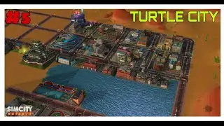 SIM CITY BUILDIT - (Build future skyscrapers in a very beautiful desert area) TIMELAPSE