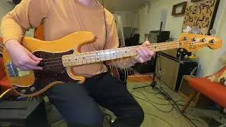 Isolation- John Lennon (Bass Cover) Klaus Voormann Fender P Bass