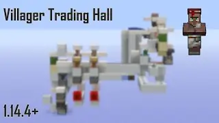 Villager Trading Hall for Minecraft 1.14.4+ | Tutorial