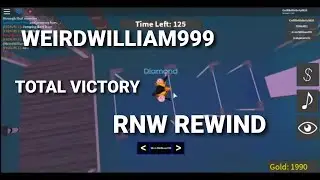 WeirdWilliam999 achieves Total Victory! Roblox Ninja Warrior Rewind Gameplay