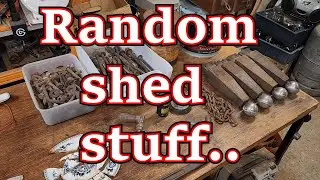 Storage Shed Clean-out Part 54 - Unboxing Old Hardware, Tools, Paint & Other Random Shed Stuff!