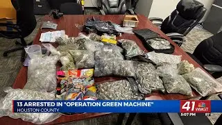 'Operation Green Machine' leads to arrests in Houston County drug trafficking group