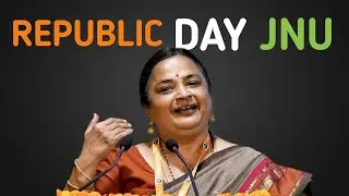 Republic Day Celebration At JNU || JNU V.C Prof. Santishree Dhulipudi Pandit