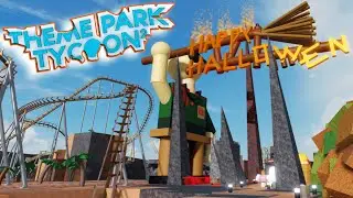 Halloween En Folie ! | Theme Park Tycoon 2 | Roblox