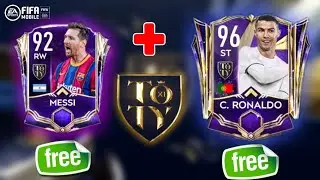 HOW TO GET A FREE TOTY MESSI + RONALDO IN FIFA MOBILE 21! (not clickbait)