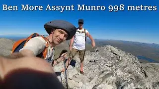 084.Ben More Assynt and Conival Munros.Hiking in Scotland, England and Wales.