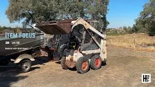 Estate Sale Auction! Bid on Lot 132: Bobcat 443 Skid Steer