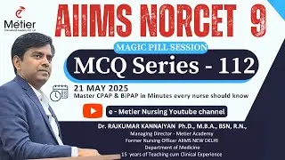 Master CPAP & BiPAP in Minutes every nurse should know Magic Pills 112  | NORCET- 9 | Metier