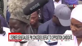 FORMER SENEGALESE PM CONCEDES DEFEAT TO OPPOSITION CANDIDATE DAY AFTER PRESIDENTAL VOTE