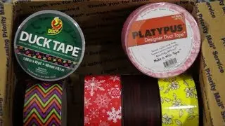 Duck Brand Halloween and Platypus Tapes | Freakywallet.com | Duct Tape Wallets Los Angeles