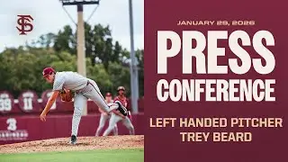 FSU Baseball | LHP Trey Beard Press Conference - 1/29/26
