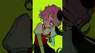 RED FLAGS but he's an actual serial killer 💀 #ocart #ocanimation #memeanimation #redflags #webtoons