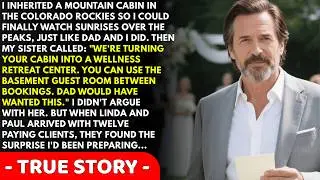 My Sister Wanted To Turn My Mountain Cabin Into Her Wellness Retreat, So I Prepared A 