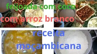 Feijoada com coco#receita moçambicana 🇲🇿
