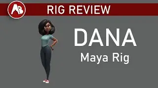 Dana - Maya Animation Rig - Review