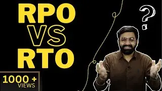 What is Disaster Recovery Solution ? || RPO vs RTO ?