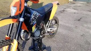 KTM 125 Exc Fmf Shorty sound
