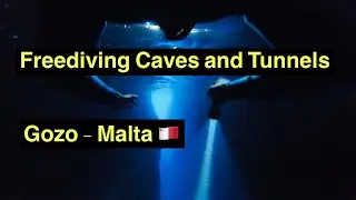 Freediving in Caves & Tunnels on Gozo