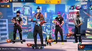 BR Rank Push 💀 Free Fire Squad Gameplay 🔥
