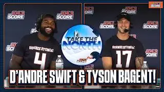 'Hardest worker in the organization': D'Andre Swift, Tyson Bagent detail how Ben Johnson leads Bears