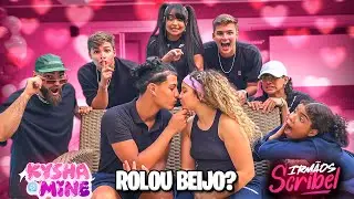 A MINE QUERIDA E O FIDELISX ESTÃO NAMORANDO ? ELES SE BEIJARAM NESSE VÍDEO •Irmãos Scribel•