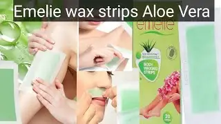 How to use Emelie wax strips