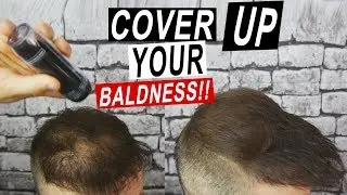 Instantly Cover Your Bald Spots!!! Hair Illusion Hair Fibers REVIEW