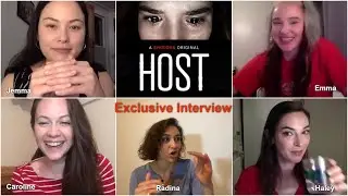 The Cast Of Host Discuss Their Breakout Pandemic Horror Hit - Exclusive Interview