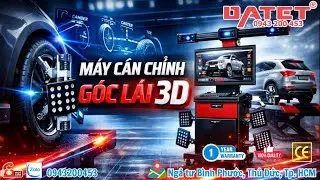 Cân Chỉnh Góc Lái 3D DT-3D-5555P–Giải Pháp Chấm Dứt Lệch Lái, Mòn Lốp