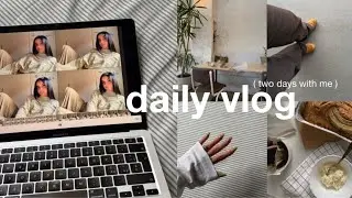 daily vlog /  new nails, pacco vinted, banana bread, mini haul, shopping e febbre